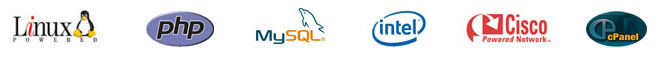 Powered by Linux, Intel, Cisco & cPanel